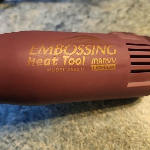 Marvy Uchida Embossing Heat Gun Model 2000II Scrapbooking Craft Precision Tool - Picture 6 of 7